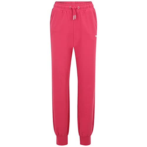 FILA Damskie spodnie rekreacyjne BALIMO z wysokim stanem, carmine, M, karminowy, M