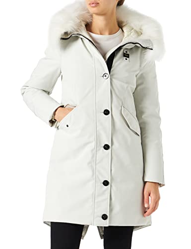 Blauer Damski wodoodporny/długi trench Anorak, 112 mąka Tapioca, rozmiar S
