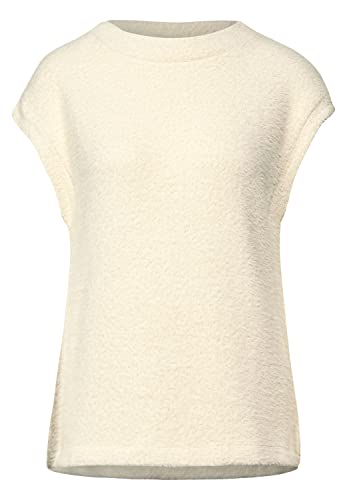 Street One Damski sweter A318661, sweter damski, biały, 44 (6 sztuk), Dream White, 44