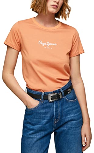 Pepe Jeans Damska koszulka Wendy, Peach, XS, Brzoskwinia, XS
