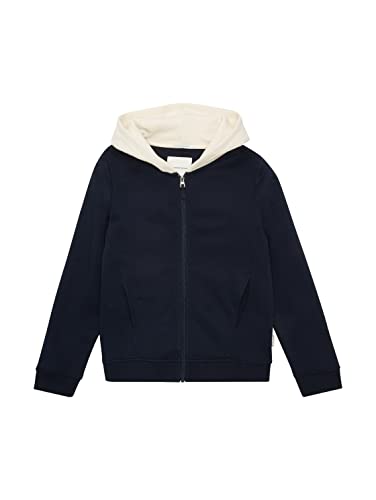 TOM TAILOR Dziewczęta Dziecięca bluza z kolorowym blokiem 1033116, 10668 - Sky Captain Blue, 176