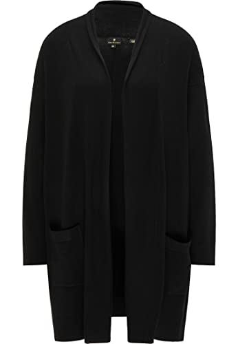 DreiMaster Klassik Damska kurtka z dzianiny, czarny, XL-XXL