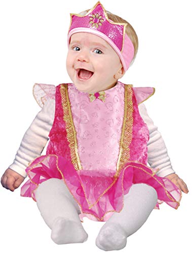 Hello Princessina kostium śpioszki dziewczęce (rozmiar 0-9 miesięcy), różowy, Rosa, 0-9 Miesiące