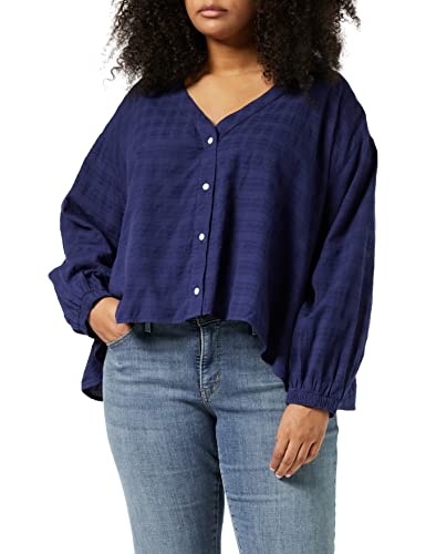 Wrangler Damska koszulka Cottage, Medieval Blue, XXL