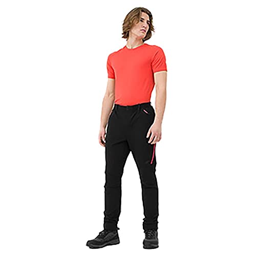 4F Spodnie męskie FNK, Głęboki czarny, 3XL