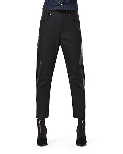 G-STAR RAW X-staq 3d Cropped Boyfriend dżinsy damskie, Czarny (Pitch Black C526-a810), 27W x 32L