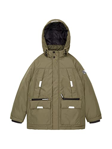 TOM TAILOR Chłopcy Parka dziecięca 1033355, 10415 - Dusty Olive Green, 140