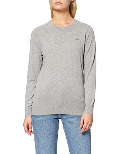 GANT Sweter damski, szary melanż, S