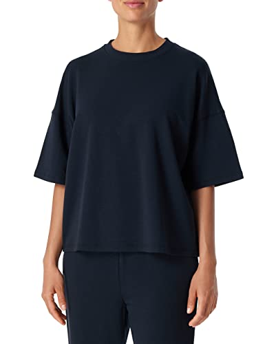 Schiesser T-Shirt Koszulka damska, Dunkelblau, 36