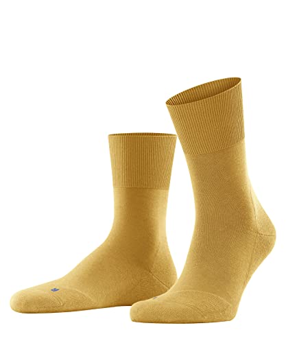 FALKE Uniseks Skarpety Run U SO Bawełna jednokolorowe 1 Para, Żółty (Hot Ray 1282), 44-45