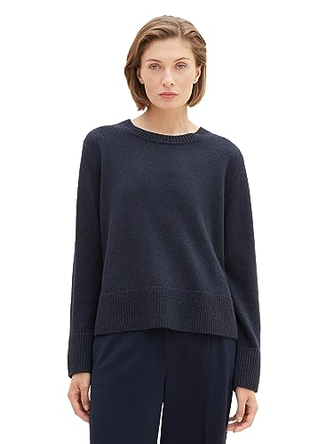 TOM TAILOR Sweter damski, 10668 - Sky Captain Blue, M