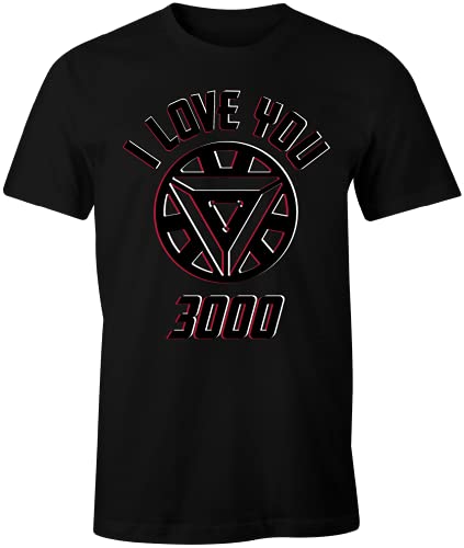 Marvel Męski T-shirt, Noir, XL