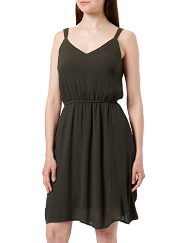 Bestseller A/S Damska sukienka z ONLKARMEN Life S/L Short Dress WVN NOOS, Peat, 32, Peat, 32