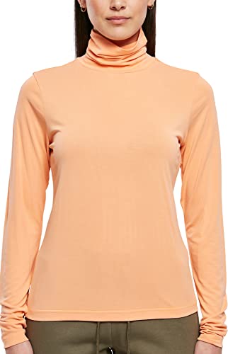 Urban Classics Damska koszulka z długim rękawem z modalu, Papaya, XXL