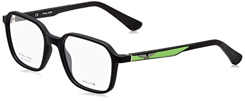 POLICE VK111 Okulary, Rubberized Black, 50 Dziecko, Rubberized Black, 50
