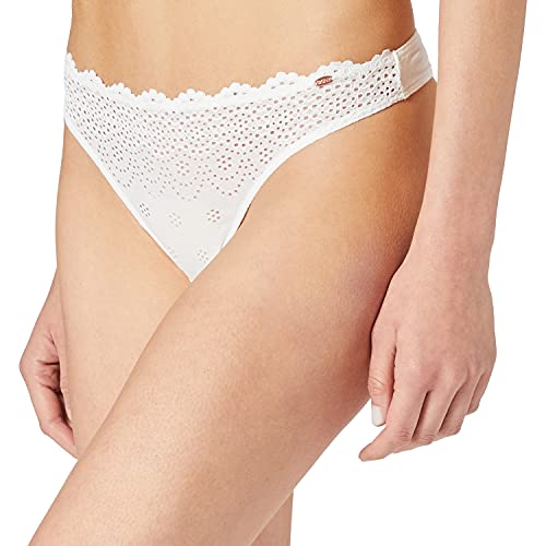 Skiny Damen Cheeky stringi figi damskie, Kość słoniowa, 36