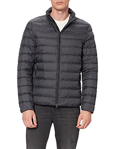 Geox M DERECK męska kurtka puchowa, Dark Black, 60