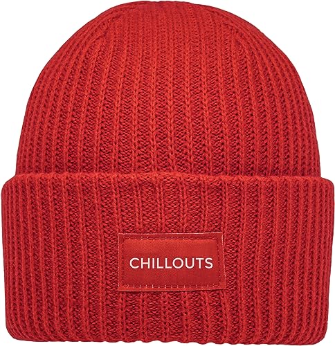 CHILLOUTS Czapka z daszkiem, uniseks, czerwona, rozmiar uniwersalny