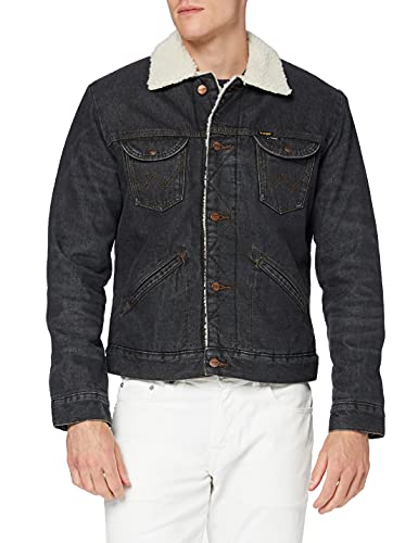 Wrangler Męska kurtka jeansowa, Rockstar., XXL