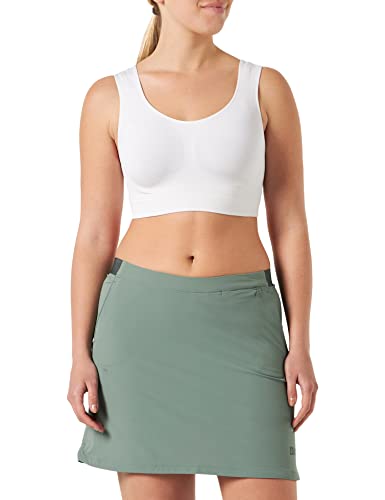 Jack Wolfskin Damski Hilltop Trail Skort W Rock, Picnic Green, 34, Picnic Green, 34