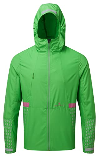 Ronhill Bieganie, męska kurtka Tech Afterh, Kiwi/DragnFruit/Rflct, M