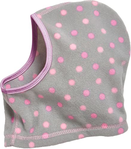 Playshoes Kominiarka dziewczęca w kropki, szara, rozmiar uniwersalny, szary, jeden rozmiar