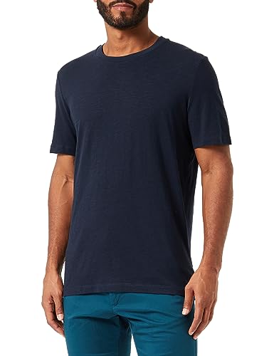 s.Oliver Męski T-shirt z krótkim rękawem, niebieski, XXL