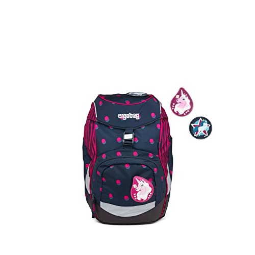 ergobag Prime School Packpack Single, Plecak Młodzieżowy, unisex, wielokolorowy,