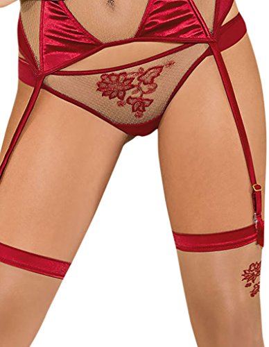 Roza Mehendi stringi bordowe, średnie, 55 g