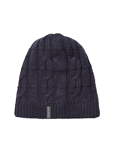 SEALSKINZ Blakeney wodoodporna czapka z dzianiny na zimną pogodę, granatowa, granatowy, S-M