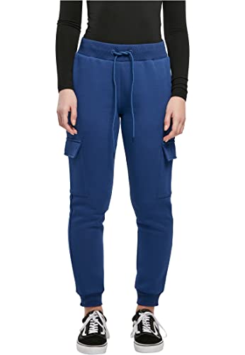 Urban Classics Damskie spodnie cargo Sweat Pants, Spaceblue, 5XL