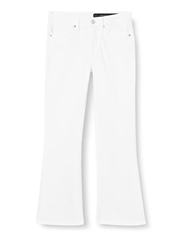 Armani Exchange J62 Flare Capri dżinsy damskie, biały, 28