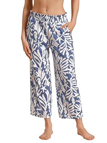 CALIDA Favourites Coast spodnie damskie, niebieski (Marine Water Blue), 36-38