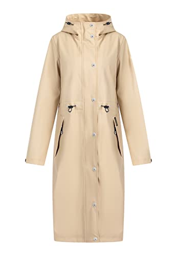 Schmuddelwedda Płaszcz przeciwdeszczowy damski 34324725, beżowy, XL