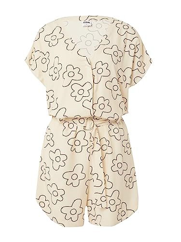 Urban Classics Damska koszulka z krótkim paskiem wiskozowym, Miękki kwiat morski, 4XL