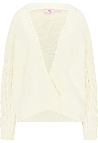 swirlie Kardigan damski 77134332, wełniany biały, XL/XXL, biały (wollweiss), XL-XXL