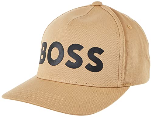 BOSS Męska czapka z daszkiem Sevile 5, średni beż 260, ONESI, Medium Beige260, jeden rozmiar