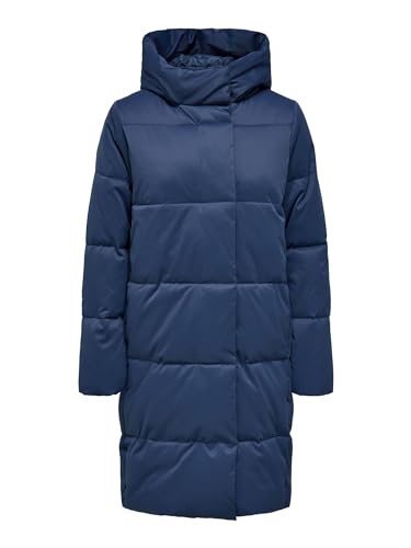 JdY Damska kurtka pikowana JDYMUSTANG OTW NOOS, ciemny denim, S, ciemny denim, S