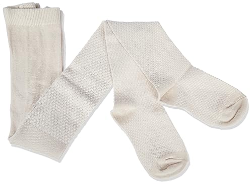 Bestseller A/S Dziewczęce NKFWAKMA Wool Cable Pantyhose XXIII Rajstopy, Moonbeam, 134/140, Moonbeam, 134/140 cm
