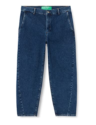 United Colors of Benetton Spodnie męskie 4yo7uf00b spodnie, niebieski denim 901, 2