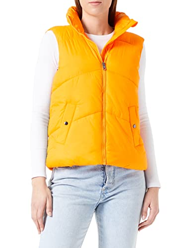 VERO MODA Damska kamizelka pikowana VMUPPSALA SHORT WAISTCOAT, Oriole., L