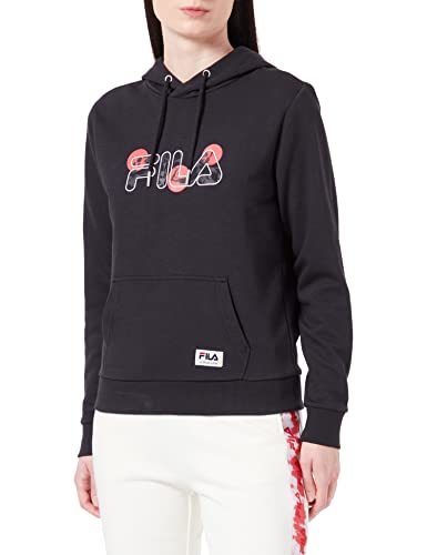 FILA Damska bluza z kapturem Bellagio Hoody, Moonless Night, M