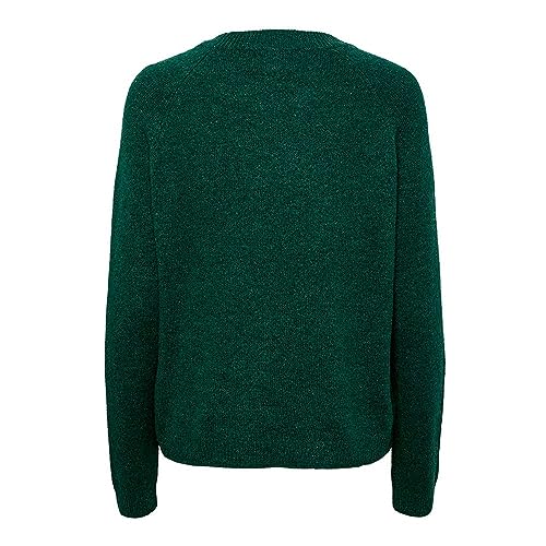 PIECES Damski sweter z dzianiny PCJULIANA, Trekking Green, M