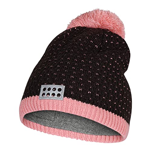 LEGO Wear dziewczęca czapka dzianinowa zimowa czapka beanie, rose, 50/52 cm