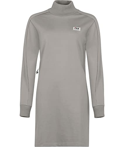 FILA Damska sukienka w stylu Temple Turtle Neck Dress luźna sukienka, Gull, XL