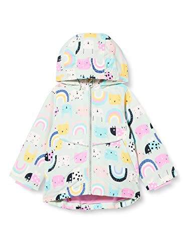 NAME IT Baby Girls NMFMAXI kurtka Cute CAT kurtka, Lilac Sachet, 110, Torebka Lilac, 80 cm