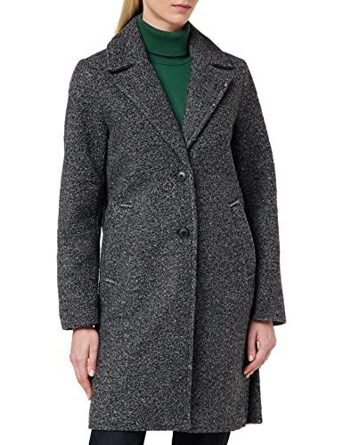 TOM TAILOR Damski Płaszcz podstawowy 1032458, 30281 - Evident Anthracite Melange, M