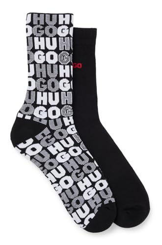 BOSS Męskie krótkie skarpety, czarny (Black1), 35-38 EU