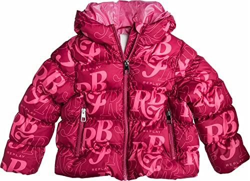 Replay Dziewczęca kurtka pikowana SG8207, 362 cyclamen, 14A