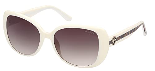 Guess Okulary damskie, Ivory, 56/17/140